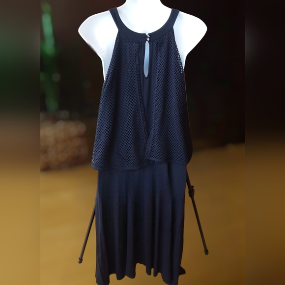 MBLM Tess Holliday Black Mesh Dress BRAND NEW WITHOUT TAGS - Picture 3 of 9